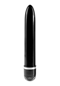 King Cock 8 Inch Vibrating Stiffy - Tan