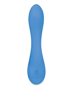 Evolved Love Is Back - Blue Crush - Petite Rechargeable Silicone 10 Function Vibrator - Blue