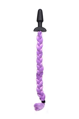 Purple Pony Tail Anal Plug