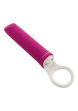 Doc Johnson Ivibe Select - Iplease - Powerful 20 Function Vibrator With Silicone Grip Ring - Quiet Motor Small Size Waterproof Usb Rechargeable - Pink/White (6026-05-Am)