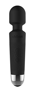 Mini Halo The Original Compact Power Wand Massager  Wireless  20X MultiSpeed Vibrations Black