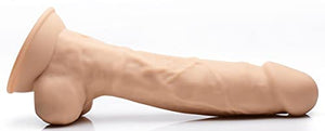 Fleshstixxx Vibrating Recharge 8In Tan