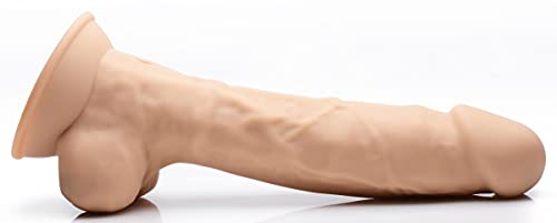 Fleshstixxx Vibrating Recharge 8In Tan