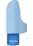 Evolved Love Is Back Fingerlicious Blue Finger Vibrator