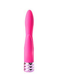 Victoria Rechargeable Silicone Dual Vibe Neon Pink