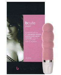 B Swish Bcute Pearl Silicone Waterproof Massager - Pink