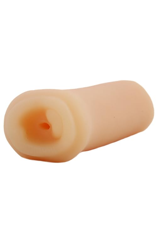 Blush Hot Mouth - 5.25 Inch Pocket Deep Throat Action X5 Plus Realistic Feel Blow Job Masturbator - Textured Vagina Lips Pussy - Open Ended Quick Easy Cleaning Oral Adult Sex Toy
