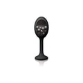 Renegade - Rattler Cherry-Stem Tail Anal Butt Plug With Metal Beads For Intense Stimulation- Black
