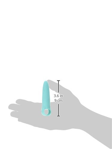 VeDO Uni Vibrating Finger Vibe Vibrator, Tease Me Turquoise