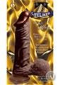 Lifelikes Black-King Dildo, Brown, 9 Inch