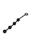 Nexus Excite Anal Beads Silicone Med Bk