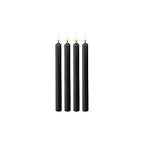 Teasing Wax Candles Large - Blk - 4-Pack