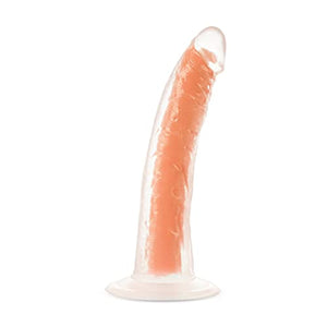 Neo Elit Lava 7&quot; Dildo Neon Orange