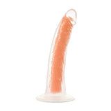 Neo Elit Lava 7&quot; Dildo Neon Orange