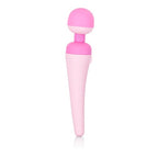 Calexotics Inspire Massager Kit - Body Wand Vibrator & Silicone Attachment Set For Couples     Adult Sex Personal Massager - Pin