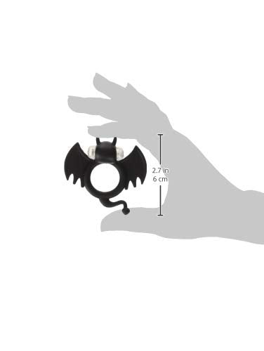 Shot Toys Badbat Silicone Cock Ring, Black