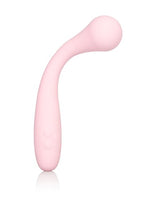 Calexotics Inspire 10-Function Usb Rechargable Waterproof Multi-Direction Silicone Bendable Vibrating G-Wand Massager, Pink
