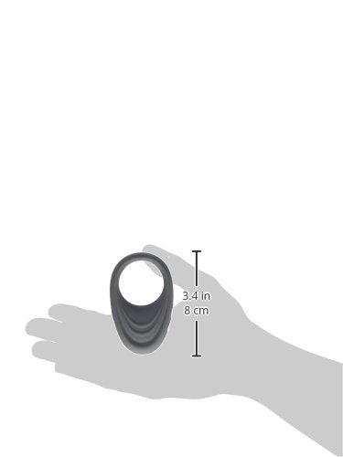 California Exotic Novelties Embrace Pleasure Rings, Gray
