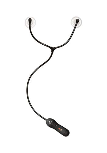 Doc Johnson Kink  Swell  Auto Vibrating Nipple Sucker Cups  BlackClear