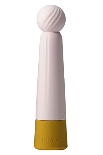 Iroha Rin Kokane Gold Women Soft Touch Silicone Vibrator Adjustable Strengths Battery Operated Stick Shaped