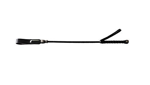 Short Riding Crop Slim Tip (20&quot;) - Black