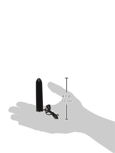 Nasswalk Novelties 3 Speed Bullet With Cord, Black