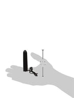 Nasswalk Novelties 3 Speed Bullet With Cord, Black