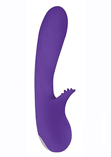 Exciter Deep Reach G-Spot Rechargeable Silicone Vibrator (Purple)