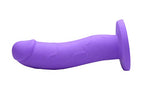 Strap U Boi Toy Premium Silicone Dildo, Purple (Af135)