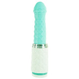 Pillow Talk Feisty Luxurious Thrusting & Vibrating Massager Teal