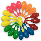 24 Pack Neon Maracas Party Favors Mini Maracas Noisemaker For Cinco De Mayo Fiesta Mexican Themed Birthday Party 6 Neon Colors