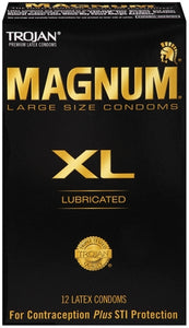 Trojan Magnum Xl Condoms 12 Box