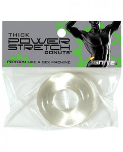Thick Power Stretch Donut Clear In Bag
