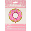 30'' Foil Giant Balloon Donut Time