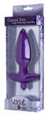 Aria Vibrating Silicone Anal Plug - Large