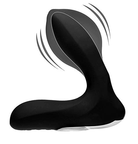 Prostatic Play P-Swell 12X Inflatable Prostate Vibrator, Black, 1 Count (137898)