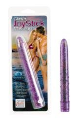 Joy Hollywood Glitter Joystick Vibrator, Purple