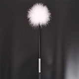 Sexy Feather Stick Tickling Erotic Torture Tool Sexy BDSM Tease Teather Stick Sex Whip Sex Toy in Bed for Couples