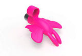 The 9S Flirt Finger Butterfly Finger Vibrator Pink