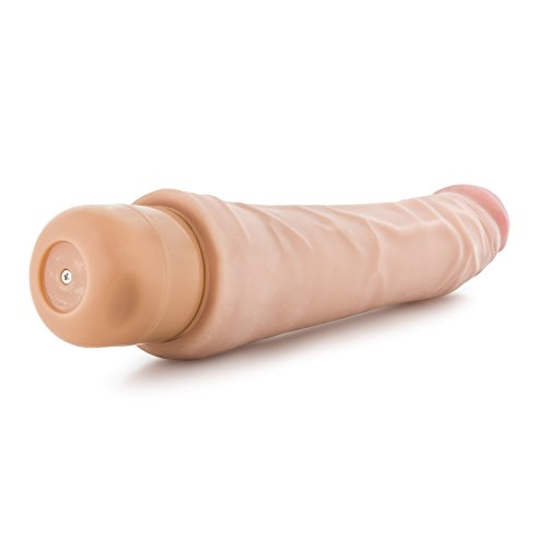 X5 Plus Mambo Vibe - 9 Inch Long Realistic Multi Speed Vibrating Dildo - Lifelike Vibrator - Soft Flexible Dildo - Realistic Feel Vibrator (Beige)