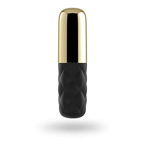 Satisfyer Lovely Honey Bullet Vibrator - Travel-Size Clitoral Stimulator, Personal Massager With Cap - Portable, Soft Silicone,