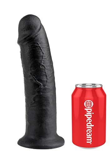 Pipedream King Cock Dildo, Black, 10 Inch