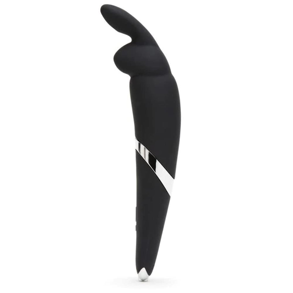 Happy Rabbit Rechargeable Waterproof Wand Vibrator Black