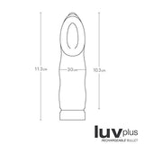 Vedo Luv Plus Rechargeable Bullet Mini Rechargeable Vibrator, Turquoise