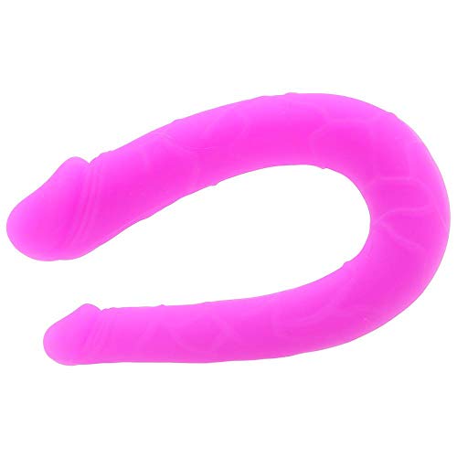 Silicone Double Dong Ac/Dc Dong - Pink