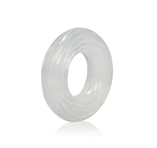 California Exotic Novelties Large Premium Silicone Ring, Clear
