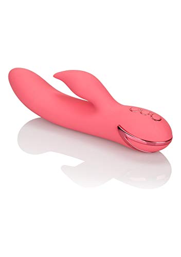Calexotics California Dreaming San Francisco Sweetheart - Silicone Rabbit Vibrator - Waterproof G Spot Sex Toys For Couples - 10 Vibration Function Massager - Pink