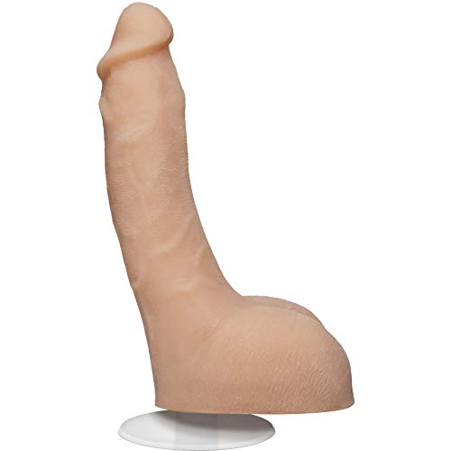 Doc Johnson Signature Set - Leolulu - Leo Ultraskyn Pocket Pussy & Lulu 8 Inch Ultraskyn Dildo With Removable Vac-U-Lock Suction Cup - F-Machine & Harness Compatible For Adults Only Vanilla