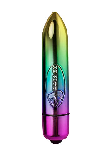 Rocks Off Ro-80Mm 7 Speed Rainbow Bullet Vibrator