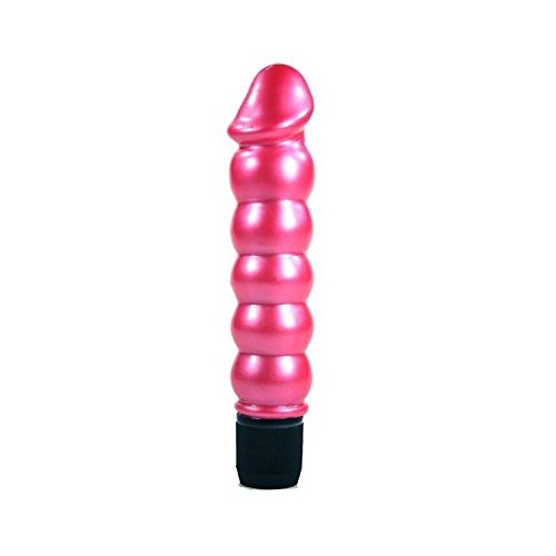 Pearl Shine Ribbed Wp Vibrator  Pink